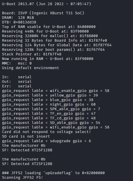 Wyze UART Connection
